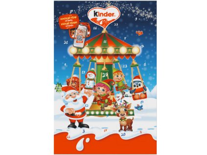 Calendario de Adviento Kinder Ferrero Lavado Mágico de Papá Noel 150 g