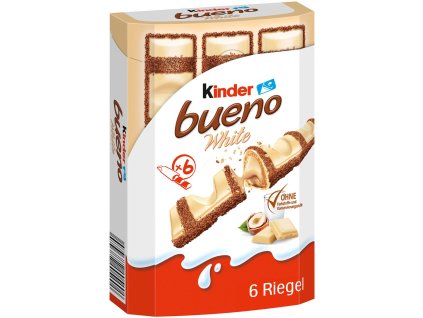 Ferrero Kinder Bueno Blanco 6 piezas 117g