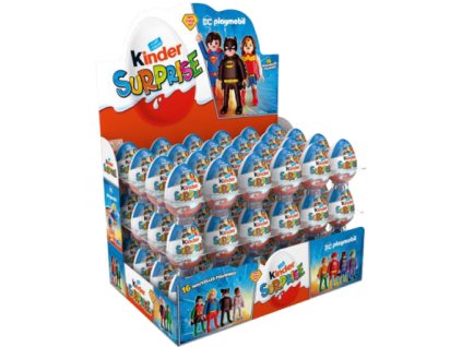 Ferrero Kinder Sorpresa DC Playmobil CAJA 72 x 20 g