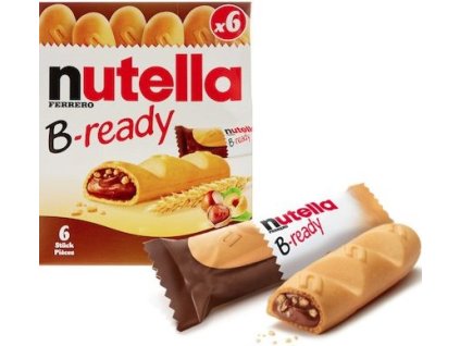 Nutella B Ready 132 g 6 piezas mejor café cz