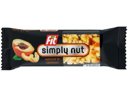Fit Simply Nut albaricoque y anacardo glaseado 35 g