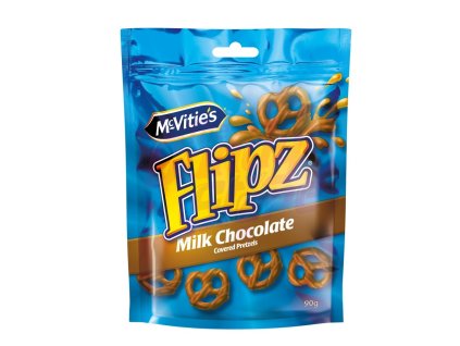 Flipz café con chocolate con leche 90 g