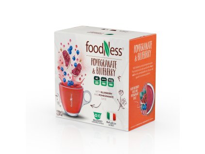 Té FoodNess de Granada y Arándanos para Dolce Gusto 10 cápsulas