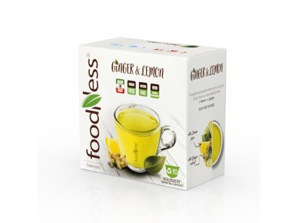 FoodNess Jengibre y Limón para Dolce Gusto 10 cápsulas