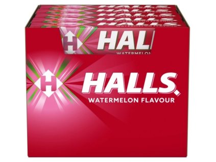 Caramelos Halls SANDÍA cartón 20 x 33,5 g