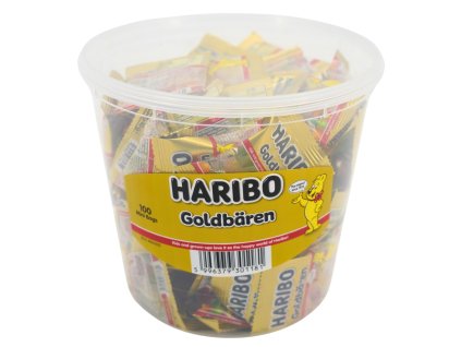 Bolsas pequeñas de ositos de peluche Haribo de 9,8 g (100 unidades)