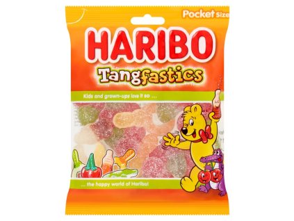 Gelatina ácida Haribo Tangfastic con sabor a fruta y cola 100 g