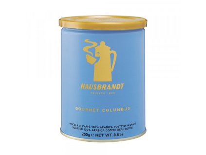 Café molido Hausbbrandt Gourmet Columbus 250 g, el mejor café de la República Checa