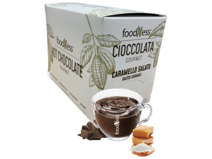 Comida, caramelo salado, chocolate caliente, nejkafe-cz