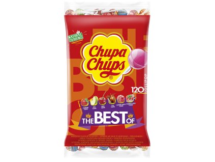 Los mejores chupa chups lo mejor de 120 paletas paleta sabor mixto 1440g