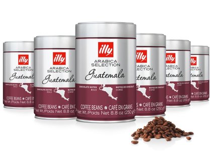 Café en grano Illy Guatemala 250g 6 piezas