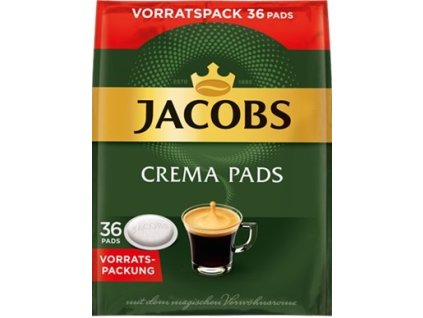Cápsulas de café Senseo Jacobs Crema Pads Klas Best Coffee CZ