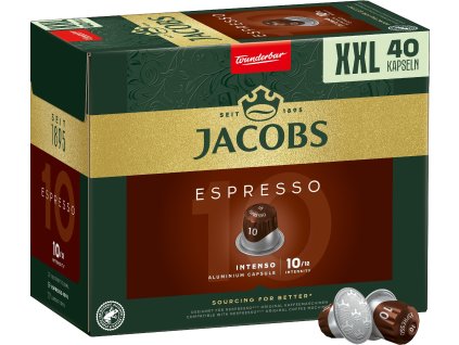 Jacobs Nespresso Espresso 10 40 piezas El mejor café