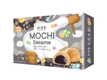 Mochi de sésamo de Bamboo House 210 g, el mejor café