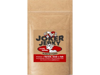 Carne seca Joker con hierbas y el mejor café