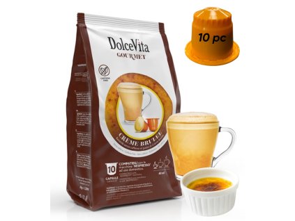 Dolce Vita de Nespresso, el mejor café de Italfoods, crema brûlée cz