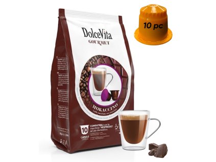 Dolce Vita de Nespresso, el mejor café italiano Mokaccino (cz)