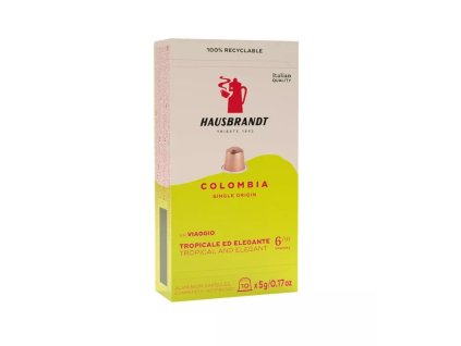 Cápsulas Hausbrandt Columbia para Nespresso 10 unidades