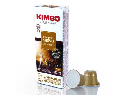 kimbo espresso barista nespresso cápsulas nejkafe cz