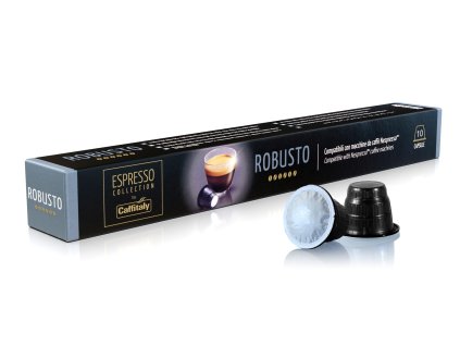Colección Caffitaly Expresso, cápsulas Nespresso Robusto, Nejkafé CZ