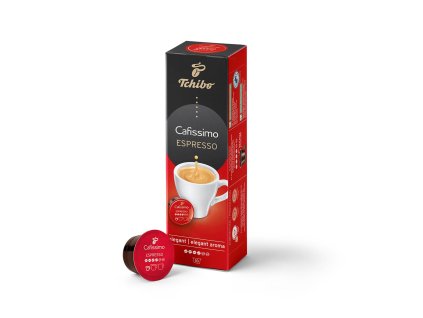 Cápsulas Tchibo Cafisimo Espresso Aroma Elegante 10 Unidades