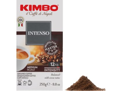 Kimbo Intenso molido 250 g mejor café cz