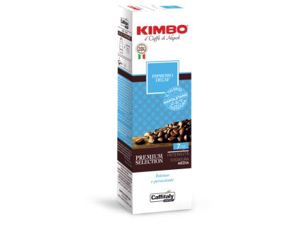Cápsulas descafeinadas Kimbo Espresso: el mejor café de Tchibo (Caffitaly)