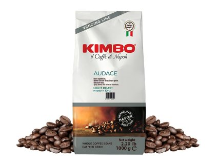 Granos de café Kimbo Espresso Máquina expendedora Amabile 1 kg Mejor café CZ