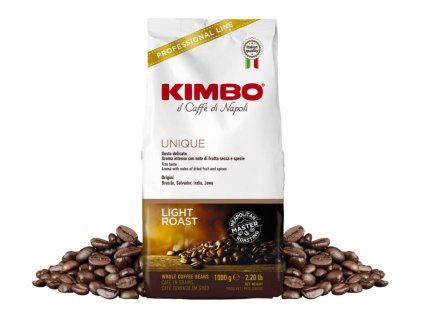 Granos de café Kimbo Unique (1 kg), el mejor café de la República Checa