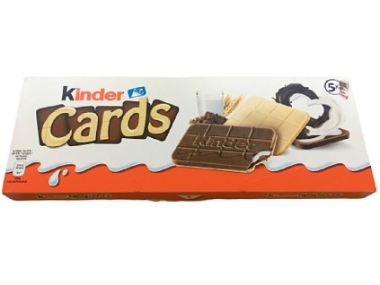 Tarjetas Kinder Ferrero 128g
