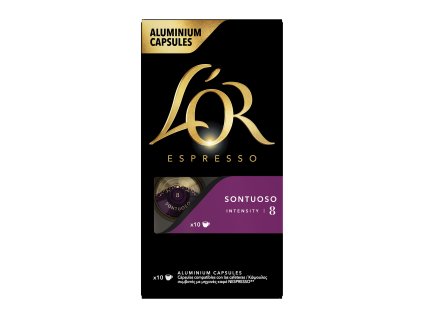 LOR Sontuoso FRONTAL nespresso mejor café cz