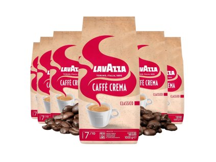 lavazza caffe crema classico café en grano 6x1kg