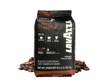 lavazza expert crema classica kava granos de café checo