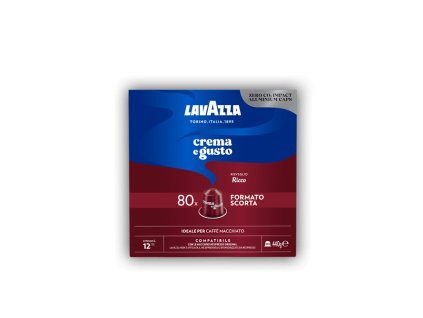 Lavazza crema e gusto ricco nespresso cápsulas 80 piezas mejor café República Checa
