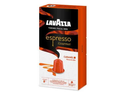 Cápsulas Lavazza Espresso Gourmet Caramel Sabor Caramelo para Nespresso (10 unidades)