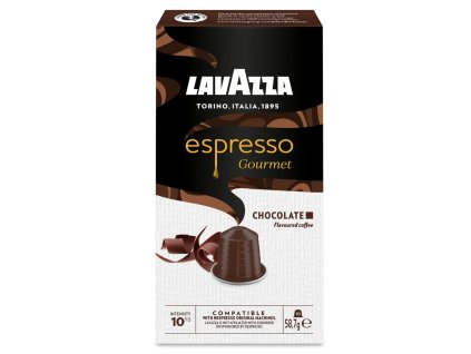 El mejor café Lavazza Espresso café gourmet chocolate nespresso 10 cápsulas