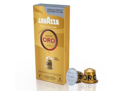 lavazza Oro cápsulas nespresso nejkafe cz
