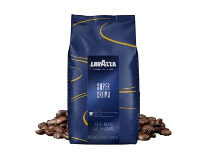 Granos de café Lavazza Super Crema (1 kg), el mejor café de la República Checa