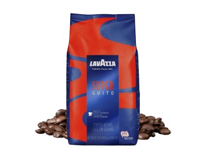 Granos de café Lavazza Super Gusto, el mejor café cz