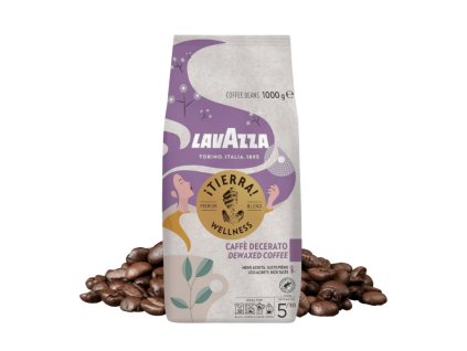 Granos de café Lavazza Tierra Wellness (1 kg), el mejor café de la República Checa