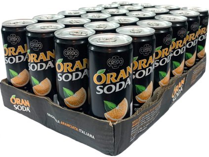 Lemonsoda Oransoda Limonada italiana 24 x 330 ml Nejkafé CZ