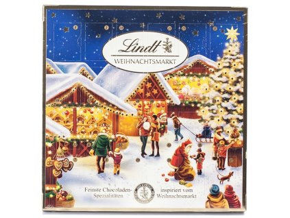 Calendario de adviento Lindt Mercados navideños 115 g Nejkafe cz
