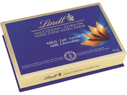 Lindt Thins Milk - Lonchas de chocolate extrafinas (125 g)