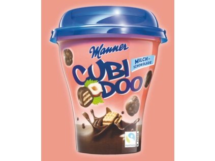 Mini obleas de leche Manner Cubidoo de 140 g (nejkafe-cz)