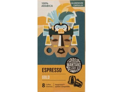 Mantaro Espresso Gold Nespresso, 10 unidades, el mejor café en cz