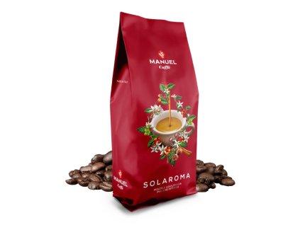 Café en grano con sal aromática Manuel Caffe, 1 kg