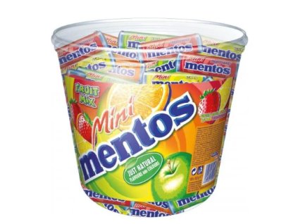 Mentos mini fruta 120 x 10,5 nejkafe cz