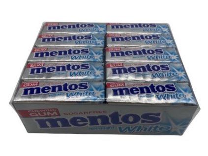 Cartón de chicles Mentos 2 nejkafe cz