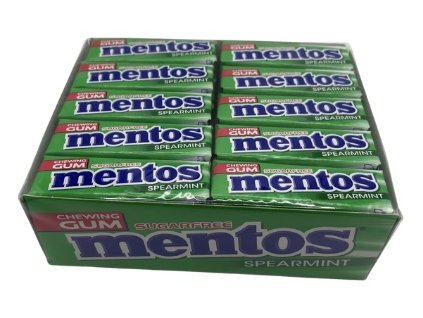 Cartón de chicles Mentos 3 nejkafe cz