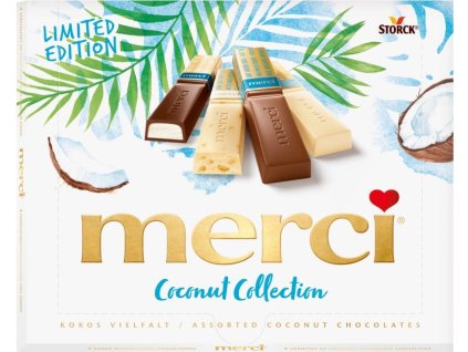 Colección de cocos "merci" 250 g, el mejor café de la República Checa
